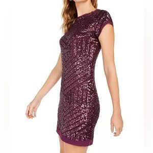 Vince Camuto Sequined Shift Dress